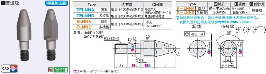 夾具用定位銷(xiāo)